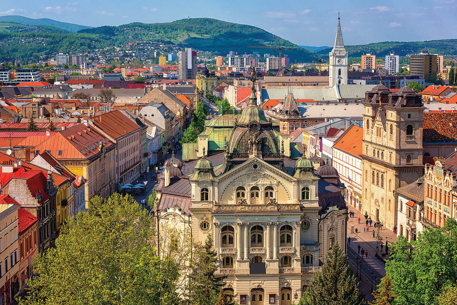 Koszyce panorama miasta