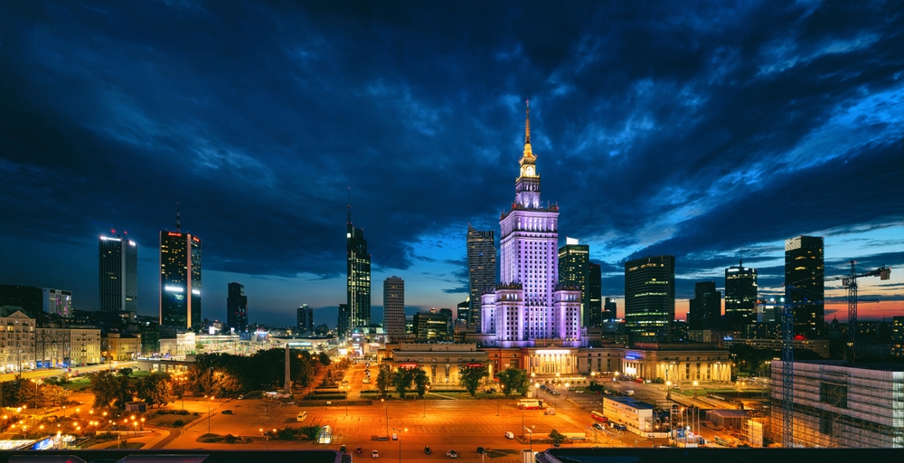 Co robić w Warszawie w weekend - widok na Pałac Kultury